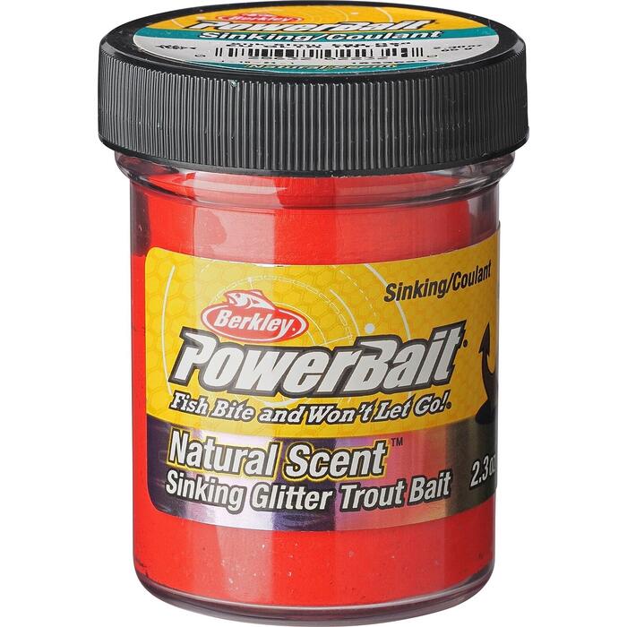 Berkley Powerbait Sinking Glitter Salmonegg Red