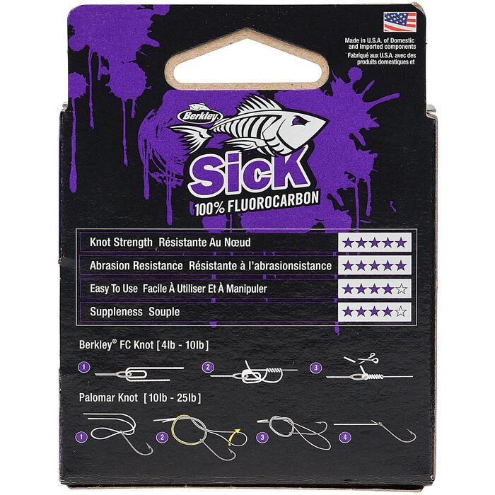 Berkley Sick 100% Fluorocarbon 0.40mm 50m