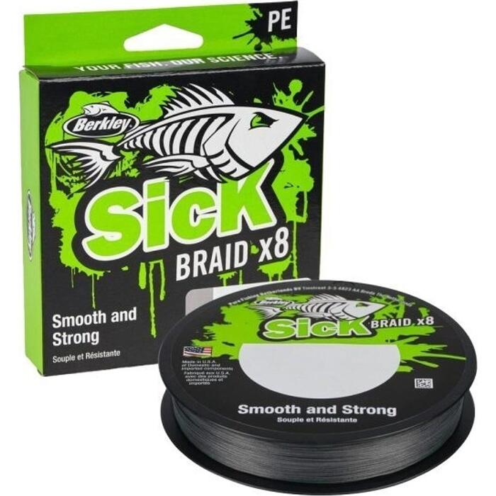 Berkley Sick Braid 8 Black 300m 0.12mm