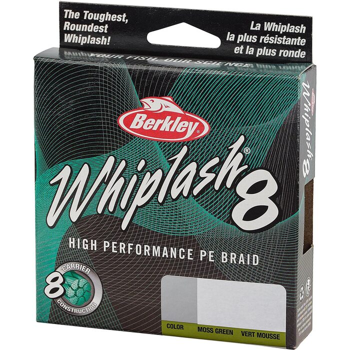 Berkley Whiplash Green 8 300m 0.06mm