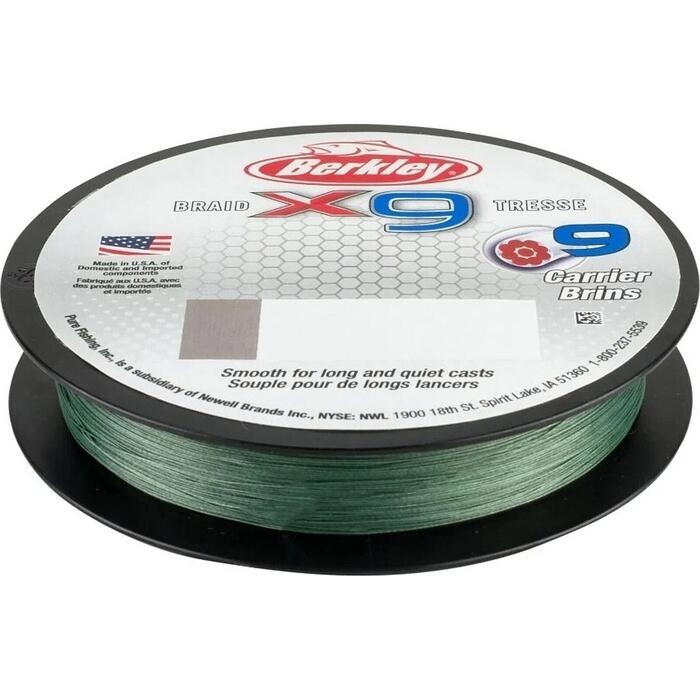 Berkley X9 Braid Green 300m 0.25mm