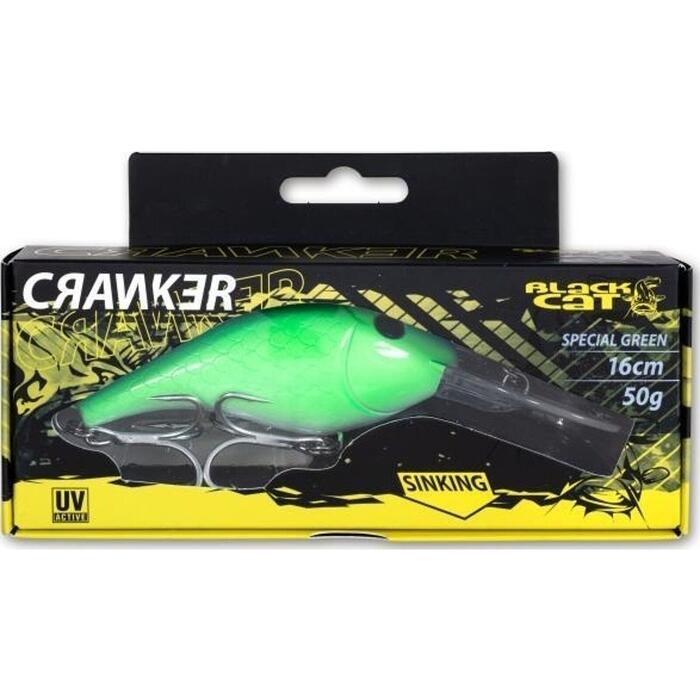 Black Cat Cranker 16cm 50gr Speciaal Green