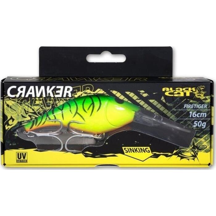 Black Cat Cranker Baby 12cm 25gr Firetiger