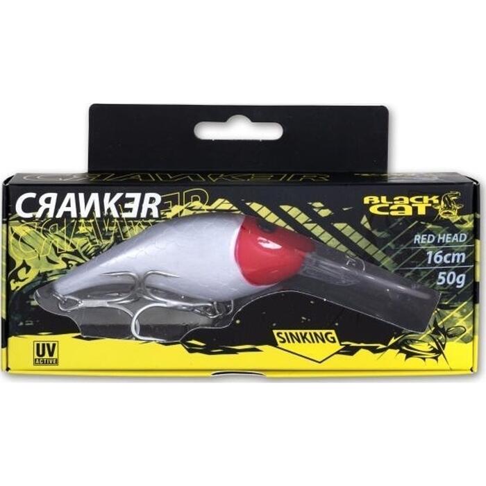 Black Cat Cranker Baby 12cm 25gr Red Head