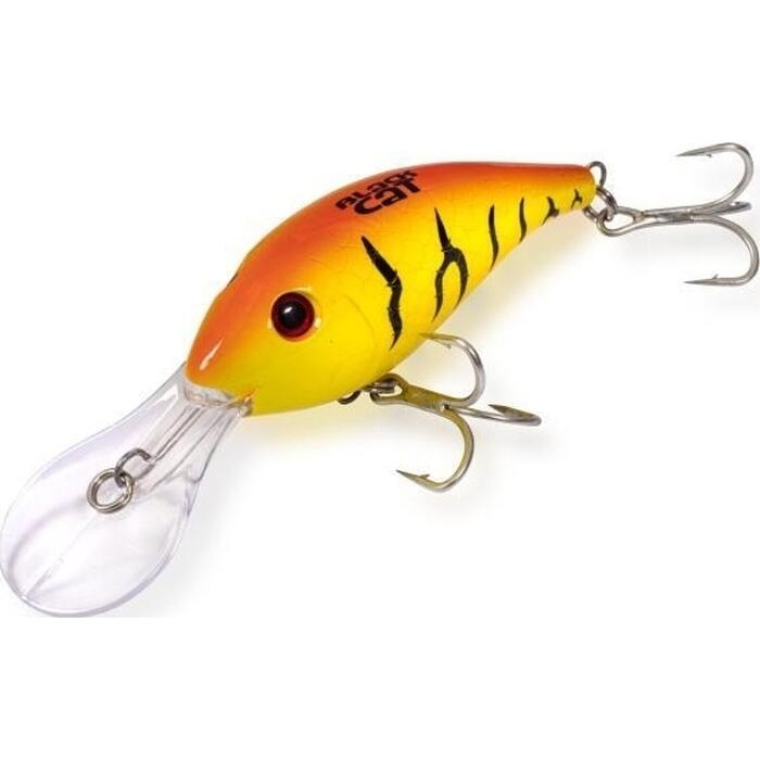 Black Cat Cranker Baby 12cm 25gr Yellow Zombie