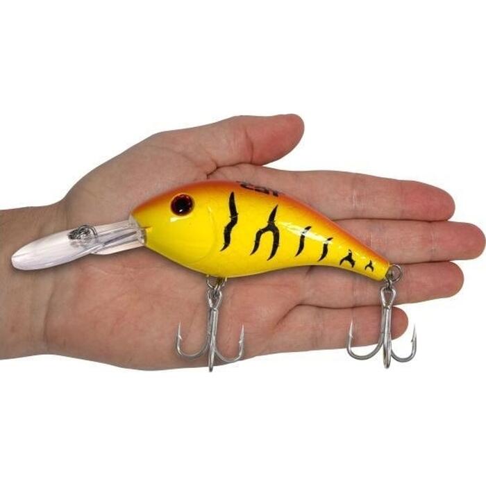 Black Cat Cranker Baby 12cm 25gr Yellow Zombie