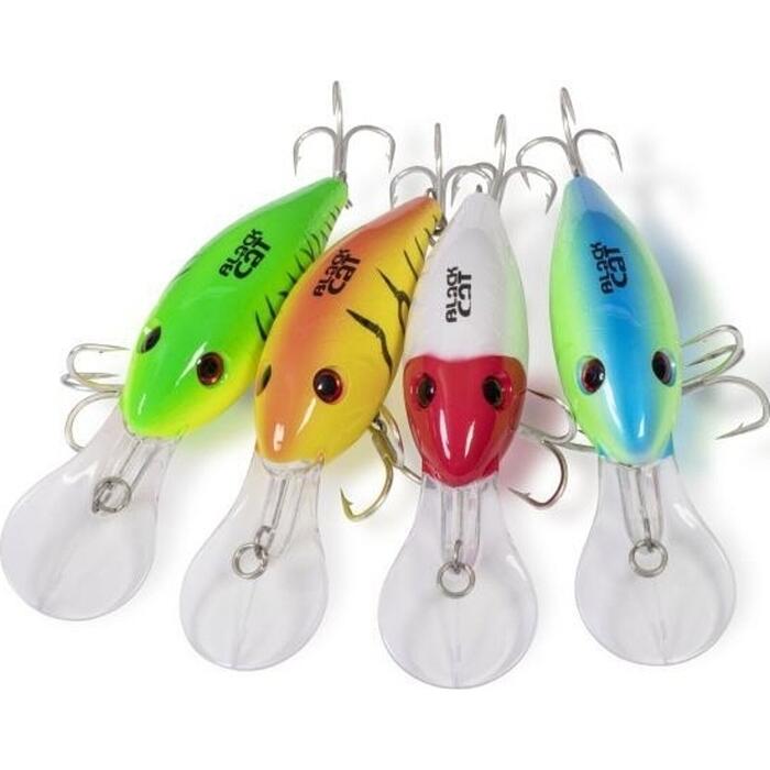 Black Cat Cranker Baby 12cm 25gr Yellow Zombie