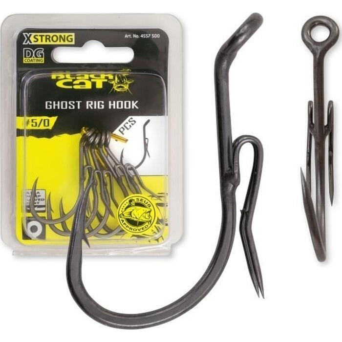 Black Cat Ghost Rig Hook DG #5/0