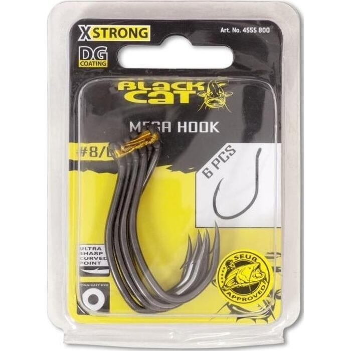 Black Cat Mega Hook DG #8/0