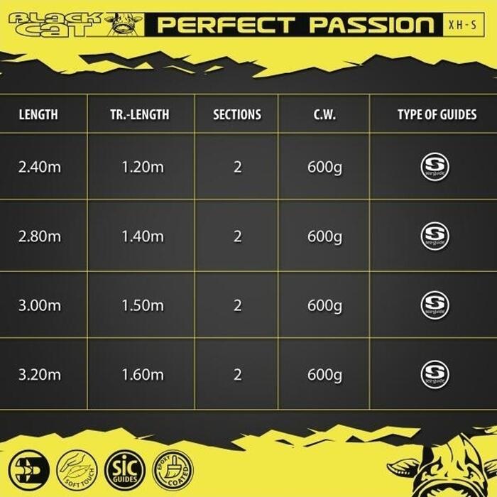 Black Cat Perfect Passion XH-S 3.0m 600gr