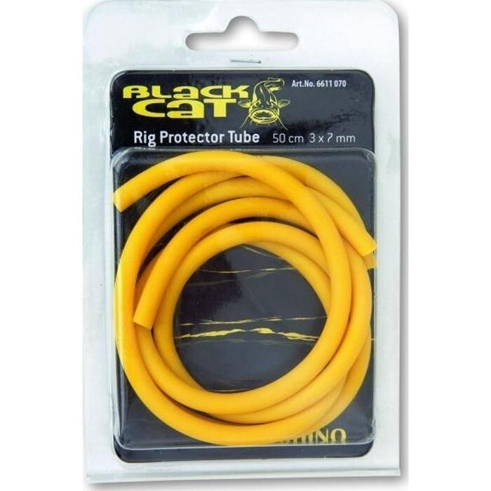 Black Cat Rig Tube Yellow Ø4mm,Ø8mm