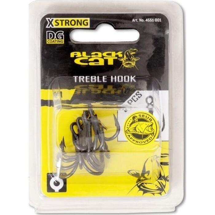 Black Cat Treble Hook DG #1
