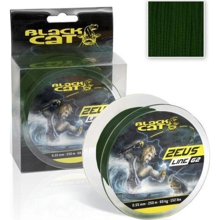 Black Cat Zeus Line G2 Green 0,38mm 250m 37kg