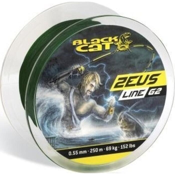 Black Cat Zeus Line G2 Green 0,38mm 250m 37kg