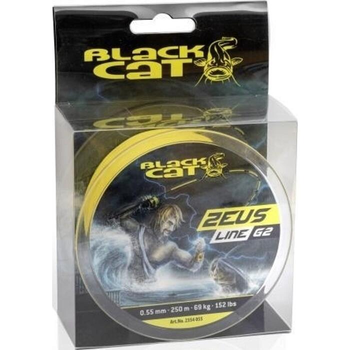 Black Cat Zeus Line G2 Yellow 0.38mm 250m 37kg