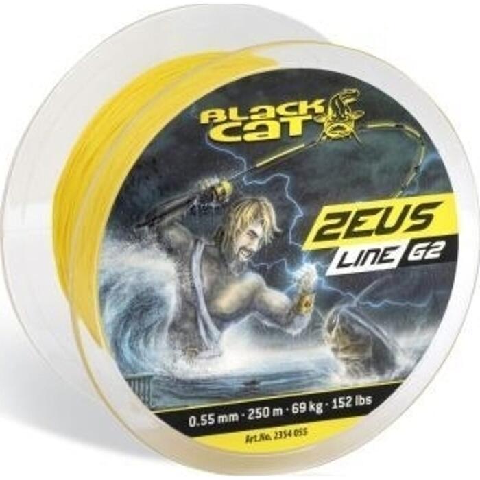 Black Cat Zeus Line G2 Yellow 0.38mm 400m 37kg