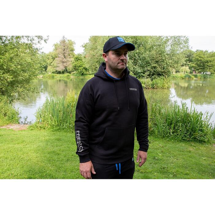 Preston Black French Terry Hoodie XXXL