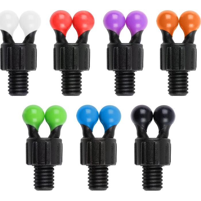 Fox Black label Bobbin Clip x 3 Rood