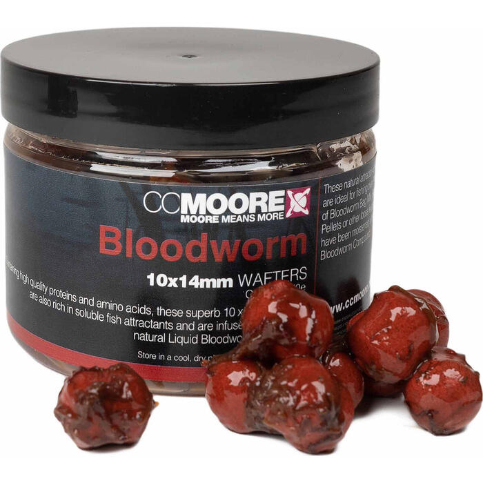 CC Moore Bloodworm Wafters 10x14mm