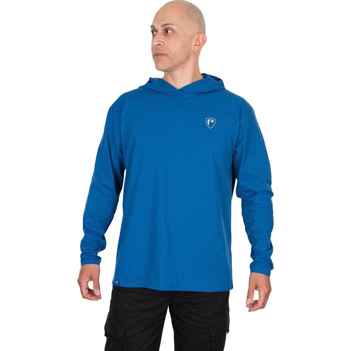 Fox Rage Blue Hooded T L