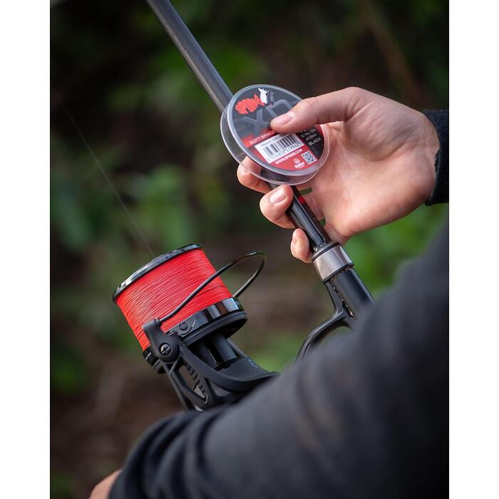 Spomb Braided Leader 50m 40lb black