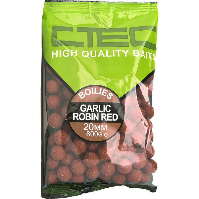C-Tec Boilies Garlic Robin Red 20mm 800gr