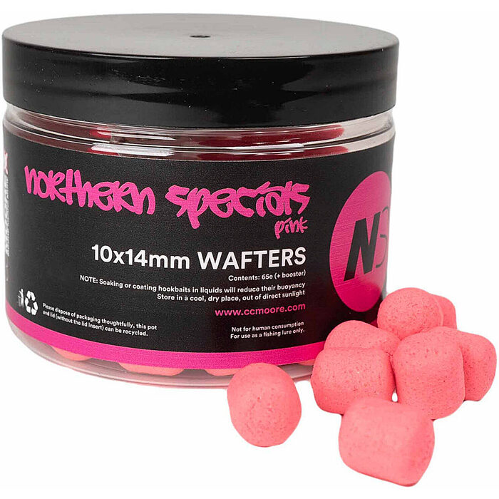 CC Moore NS1 Dumbell Wafters Pink 10X14mm