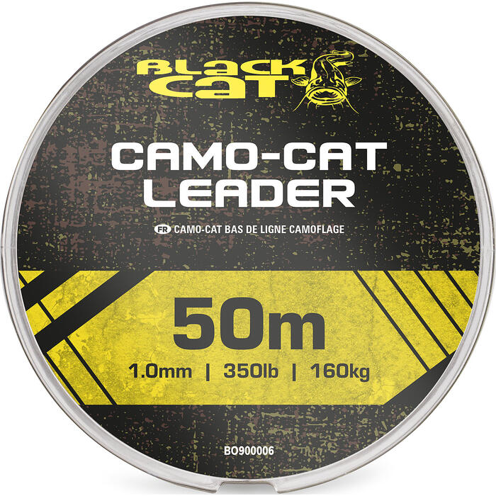 Black Cat Camo-Cat Leader 160kg 1.0mm