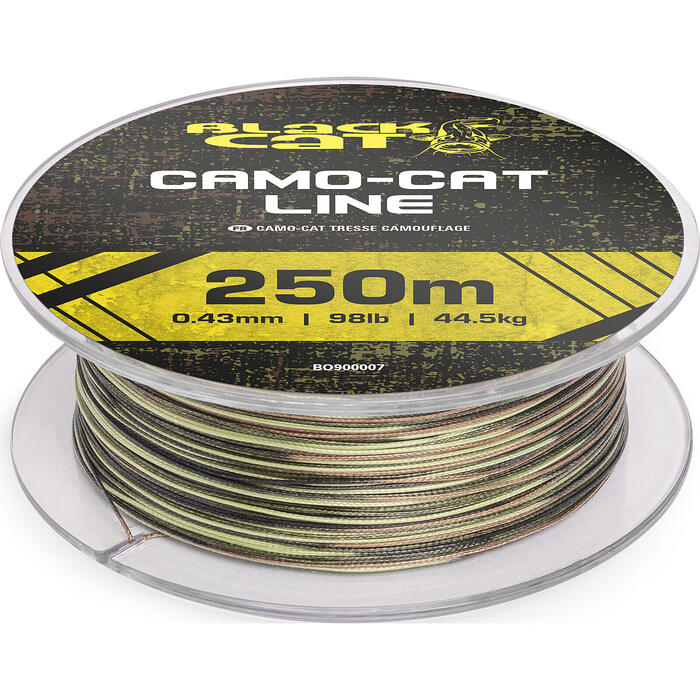Black Cat Camo-Cat Line 44.5kg 0.43mm 250m
