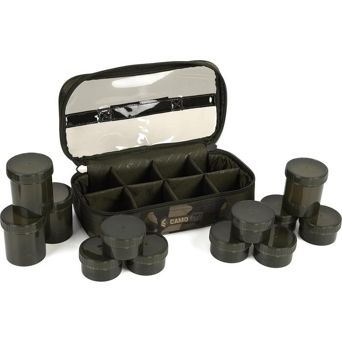 Fox Camolite Hook Bait Cases 12 Pot