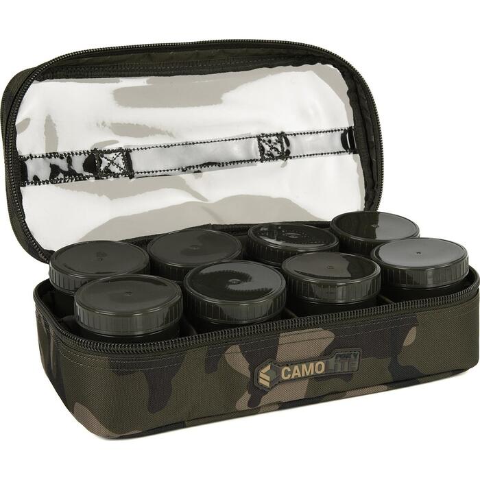 Fox Camolite Hook Bait Cases 12 Pot