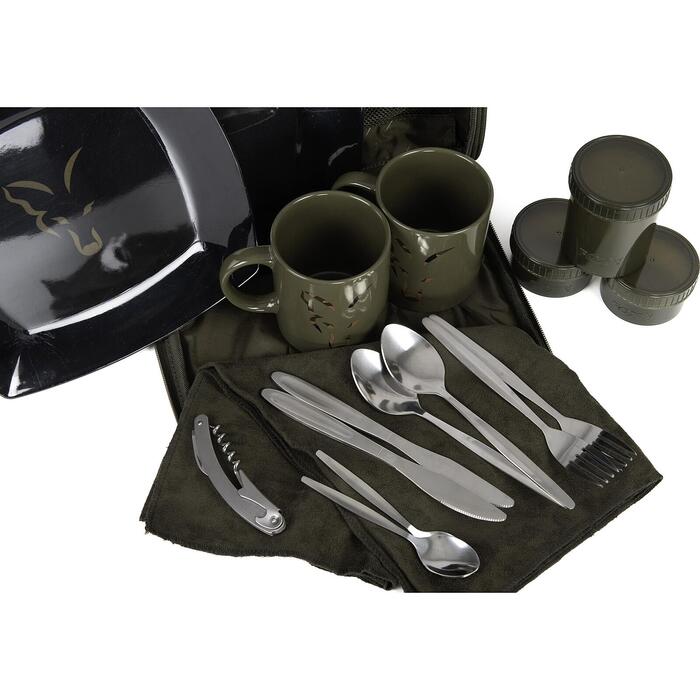 Fox Camolite dinner set 2 person