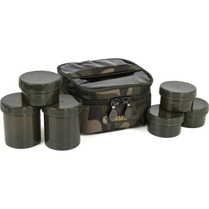 Fox Camolite Hook Bait Cases 6 Pot