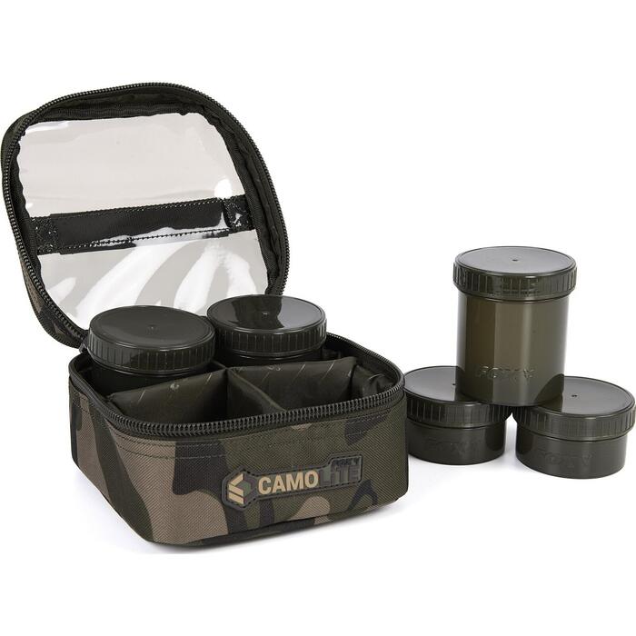 Fox Camolite Hook Bait Cases 6 Pot