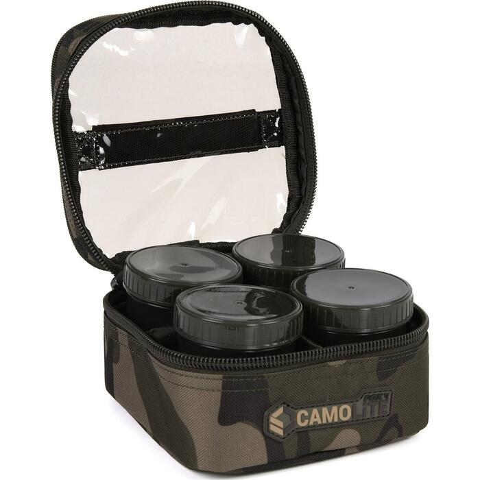 Fox Camolite Hook Bait Cases 6 Pot