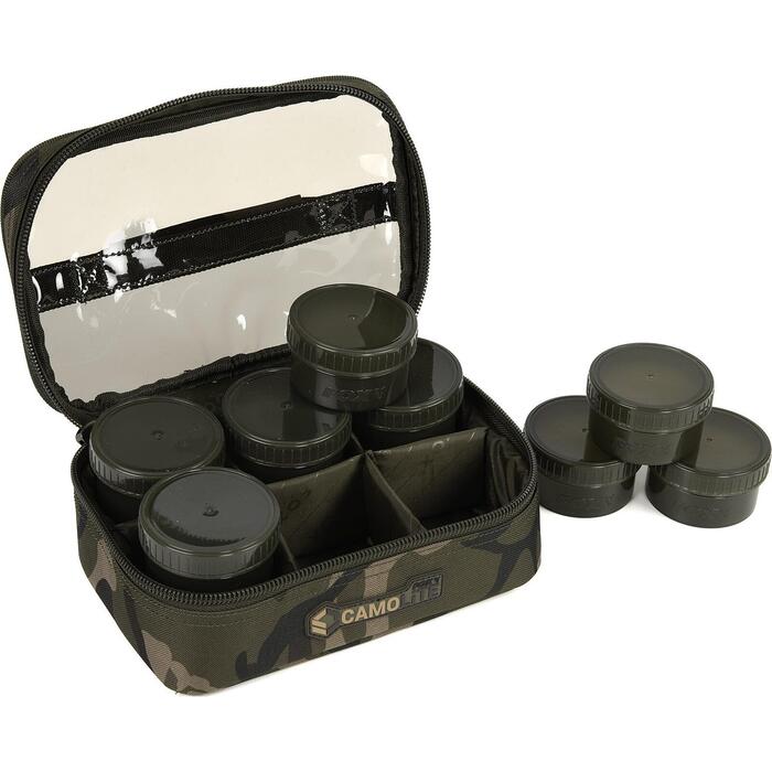 Fox Camolite Hook Bait Cases 8 Pot