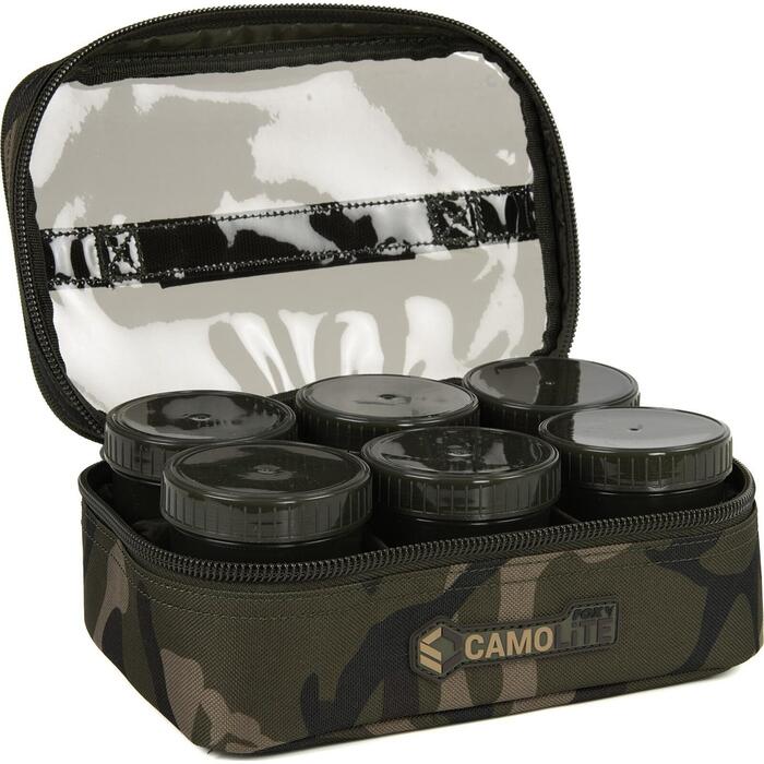 Fox Camolite Hook Bait Cases 8 Pot