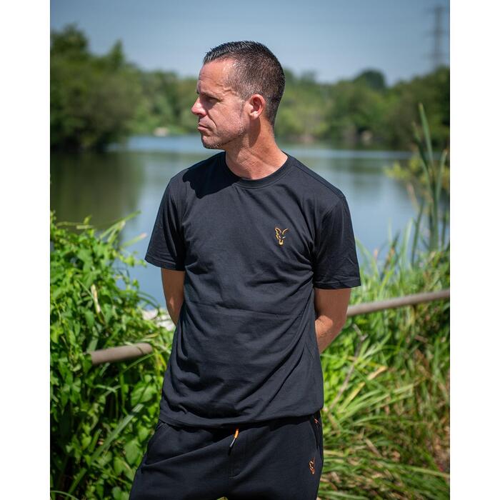 Fox Classic T Black / Orange XL