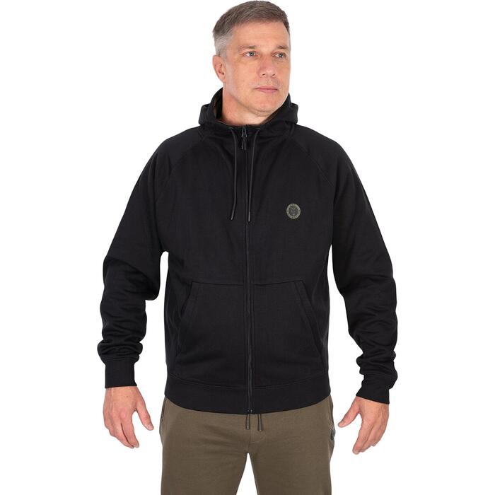 Fox Collection Zipped Hoody Black L