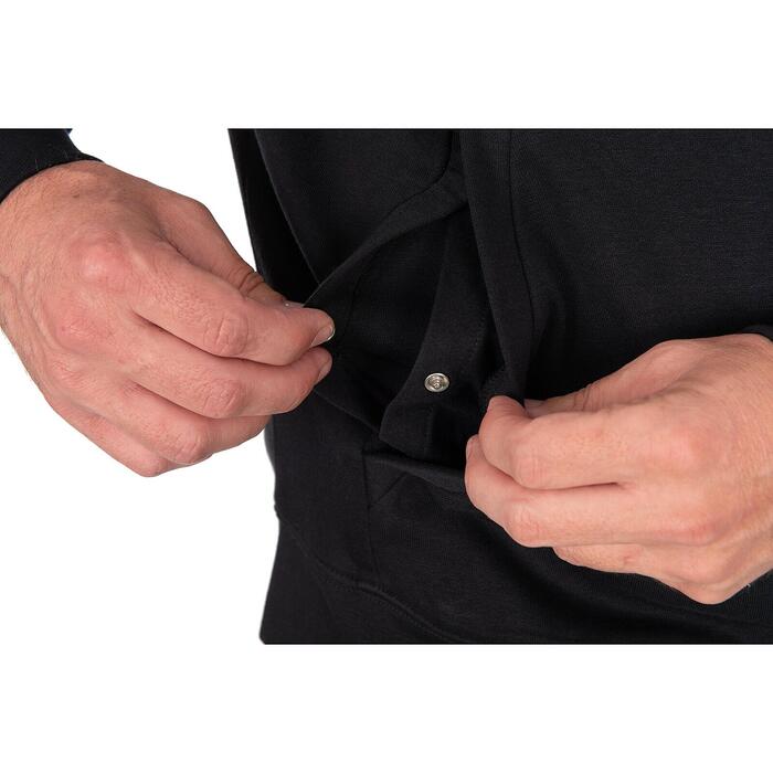 Fox Collection Zipped Hoody Black L