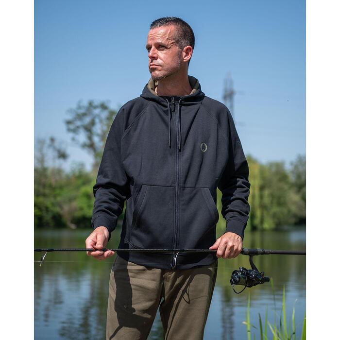Fox Collection Zipped Hoody Black XL