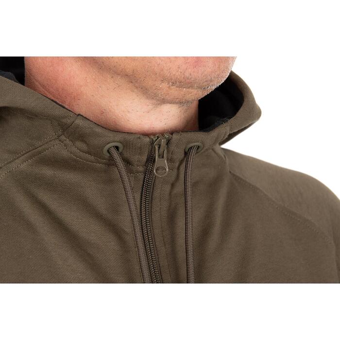 Fox Collection Zipped Hoody Green XL