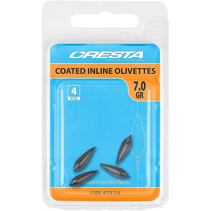 Cresta Coated Inline Olivettes 7gr 4st