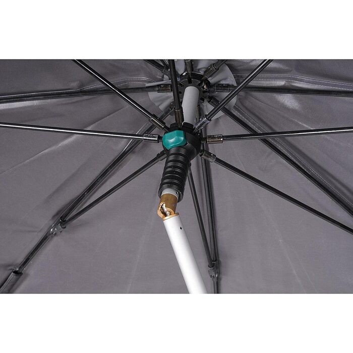 Cresta Feeder Umbrella Flat Side Black 125cm