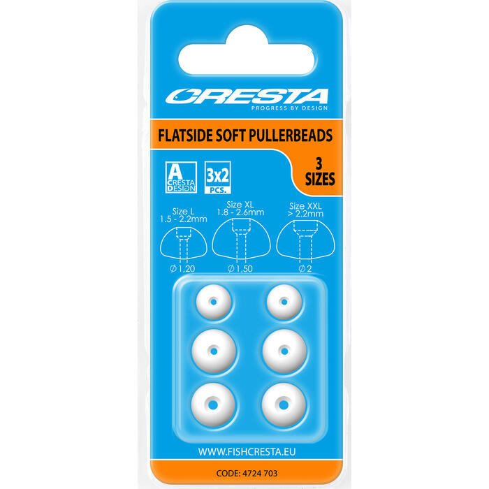 Cresta Flatside Soft Pullerbead