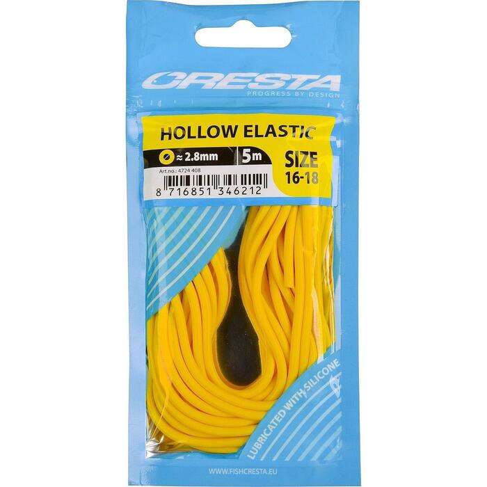 Cresta Hollow Elastic 5m Yello 2.8mm 16-18