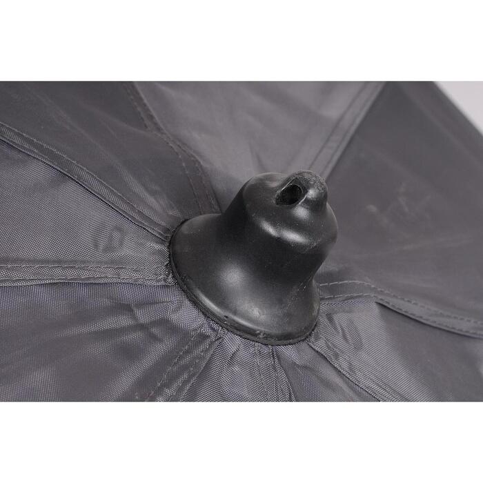 Cresta Long Pole Umbrella Grey 115cm