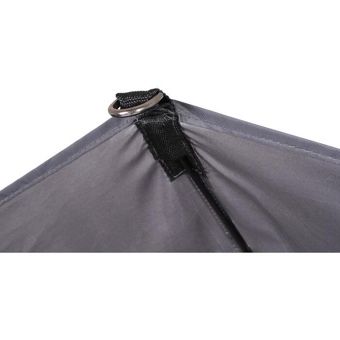 Cresta Long Pole Umbrella Grey 115cm