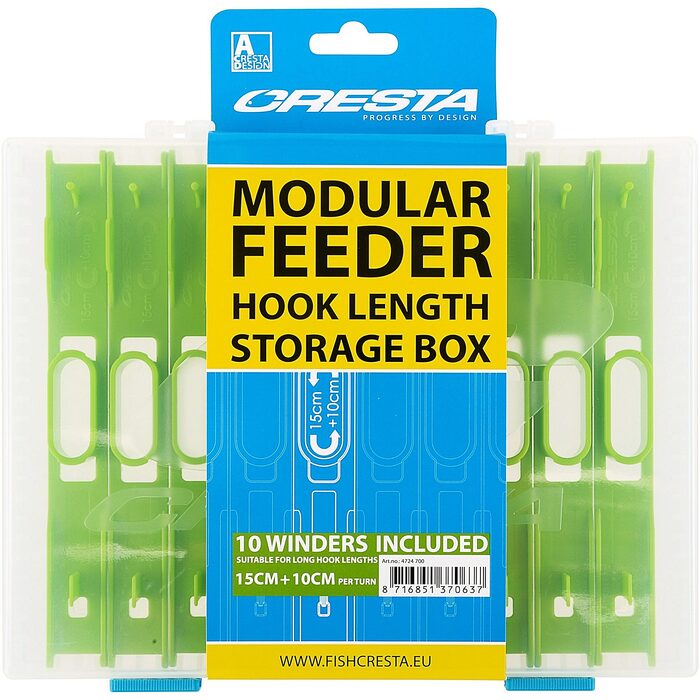 Cresta Modular Feeder Hooklength Box 10x15cm