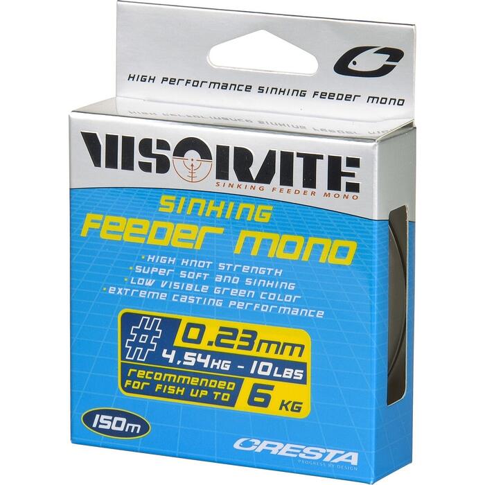 Cresta Visorate Feeder Sinking Mono 150m 0.25mm